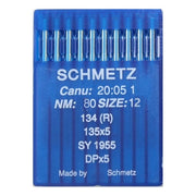 Schmetz Rundkolbennadel Stärke 80/ System 134R/ 10 Nadeln