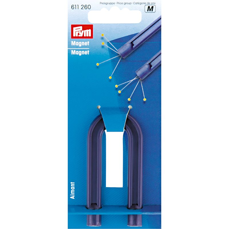 Prym Hufeisenmagnet (pflaumenblau)
