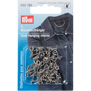 Prym Mantelaufhänger Kette (silberfarbig/ 3 St.)