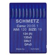 Schmetz Rundkolbennadel Stärke 120/ System 134R/ 10 Nadeln