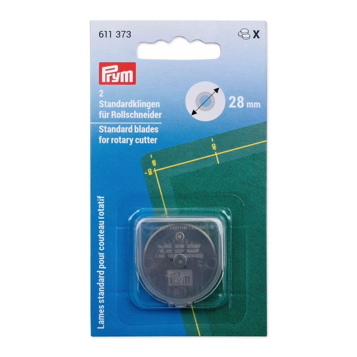 Prym Ersatzklingen für Rollschneider Mini (28 mm/ 2 St.)