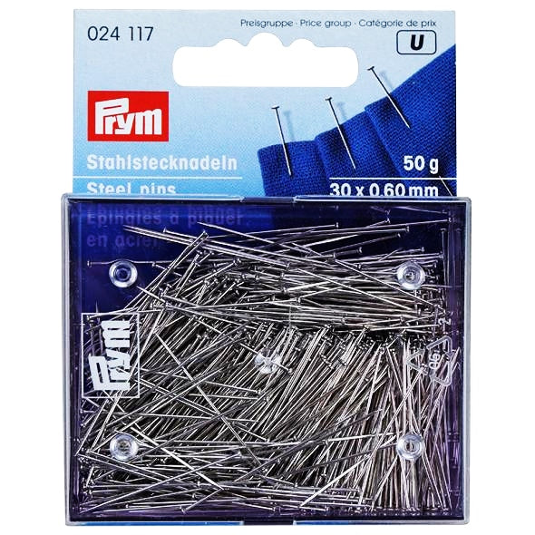 Prym Stahlstecknadeln (30 x 0,60 mm/ 50 g)