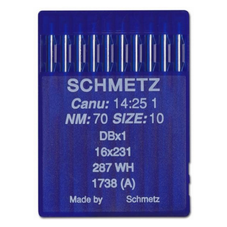 Schmetz Rundkolbennadel Stärke 70/ System DBx1/1738(A)/ 10 Nadeln
