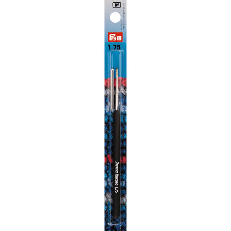 Prym Garn Häkelnadel mit Softgriff (Stärke 1,75)
