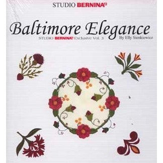 Bernina Studio Design Collection Vol. 3 Baltimore Elegance
