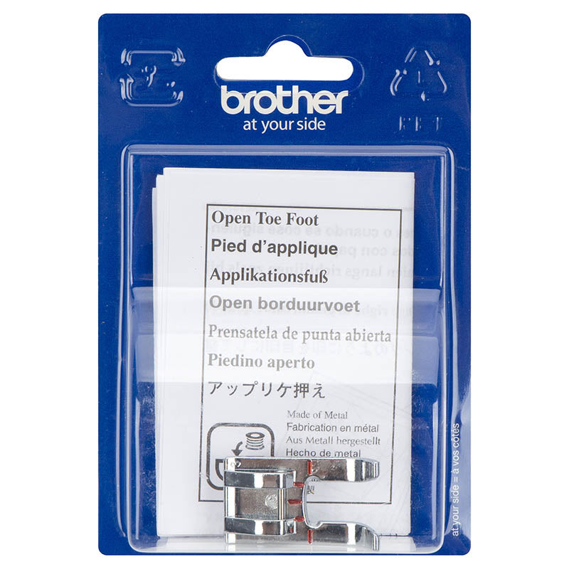 Brother Applikationsfuß offen - Horizontal-Greifer