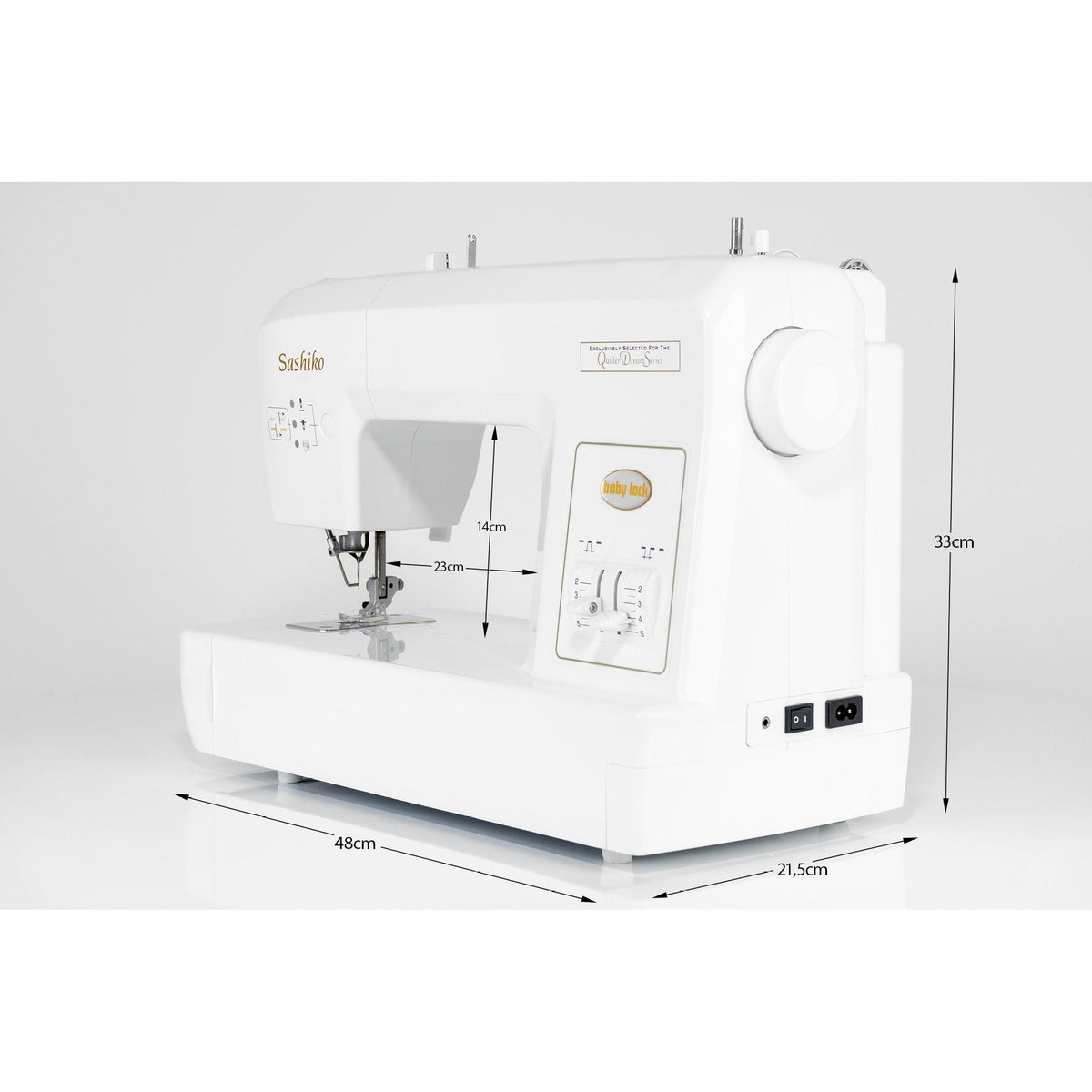 Baby Lock Sashiko-2 Quiltmaschine Stäbchentechnik