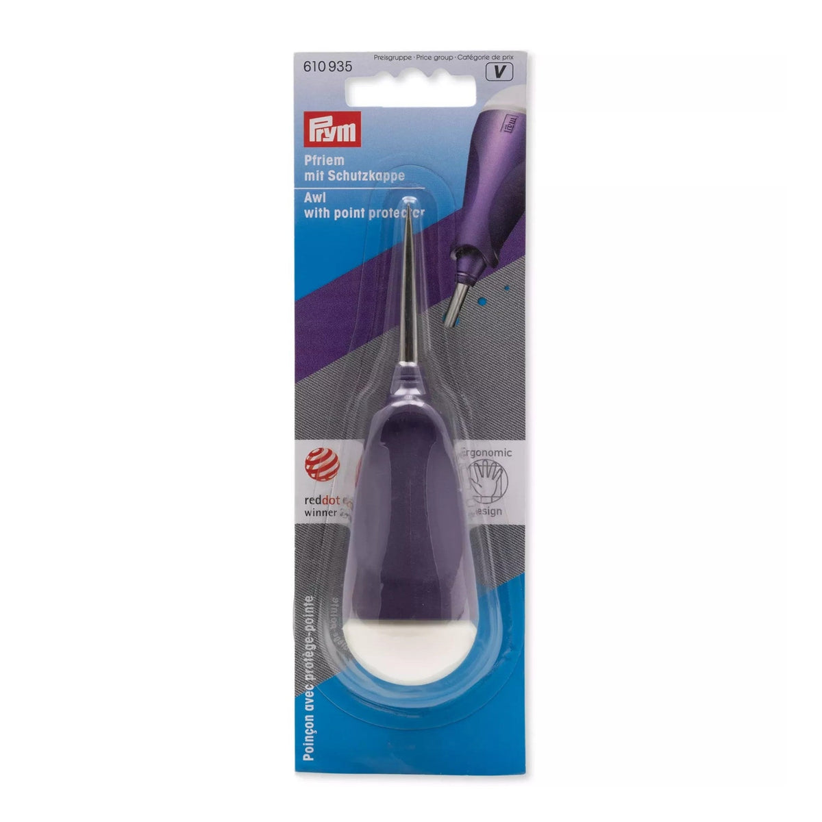 Prym ergonomics Pfriem (pflaumenblau)