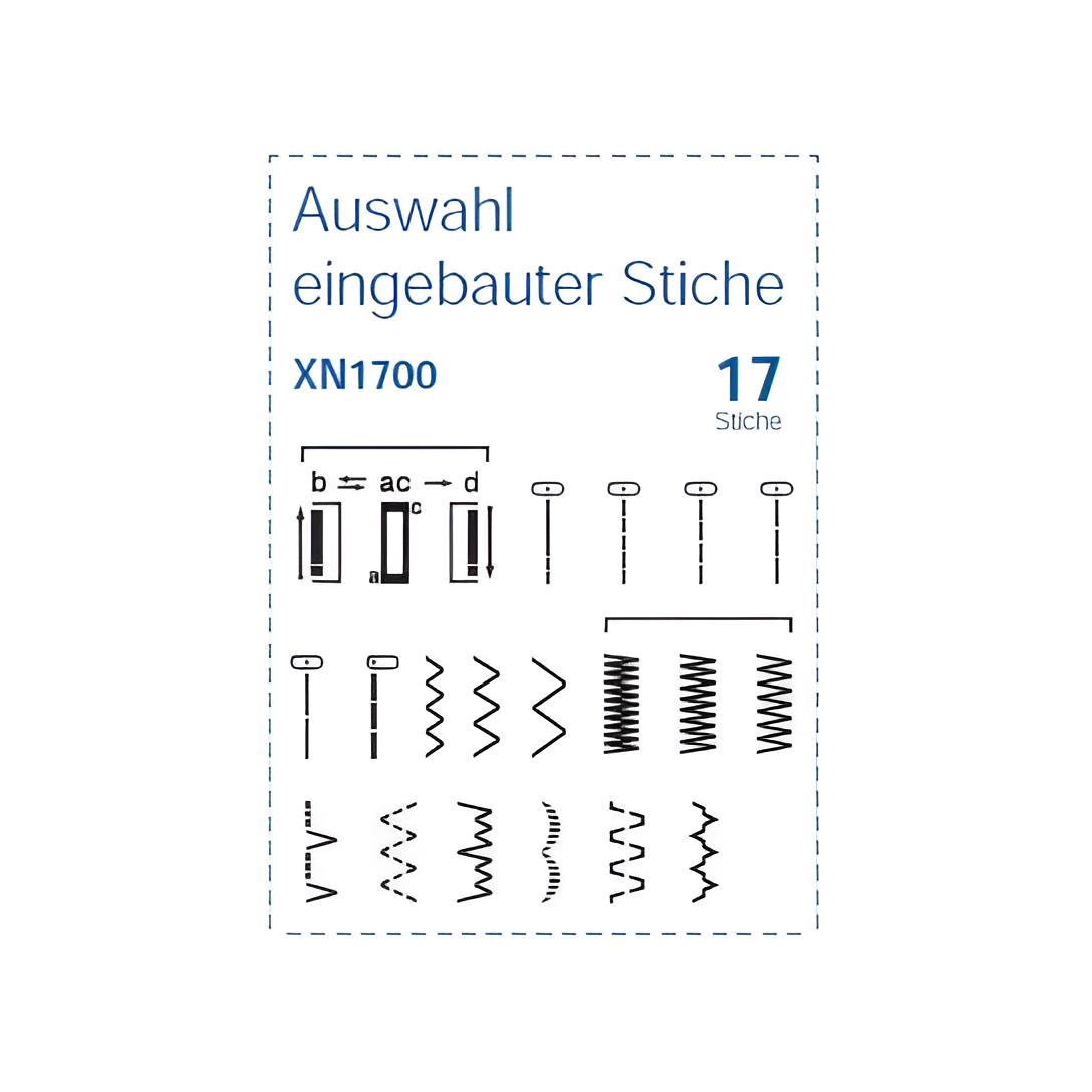 Brother XN-1700 mechanische Nähmaschine