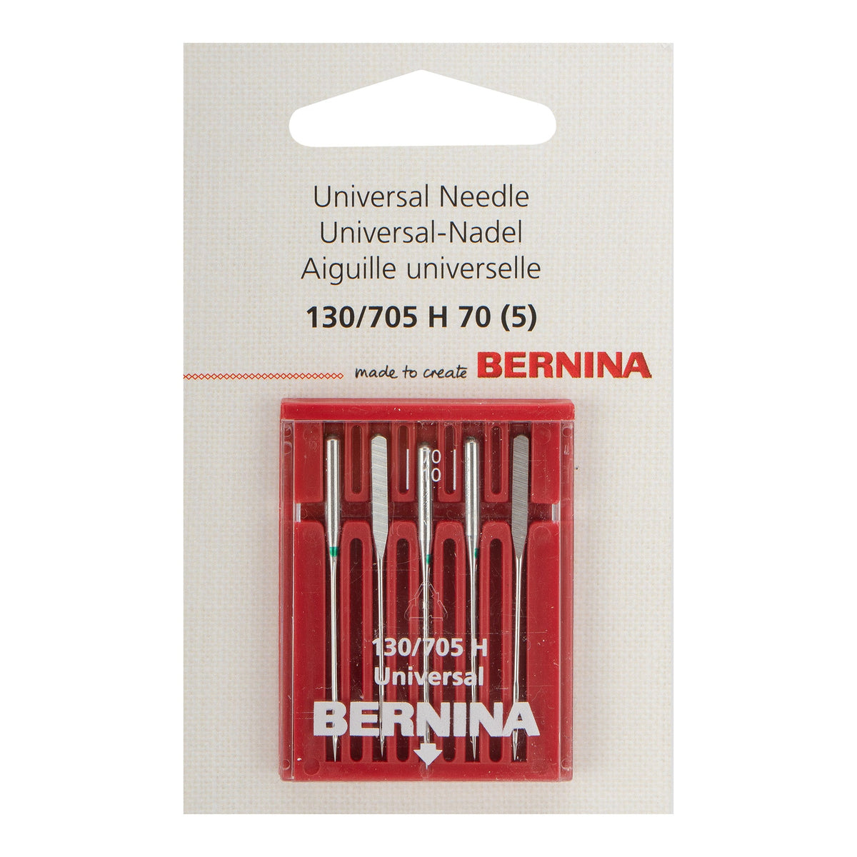 Bernina Universalnadel 70/System 130/705 H/5 Nadeln