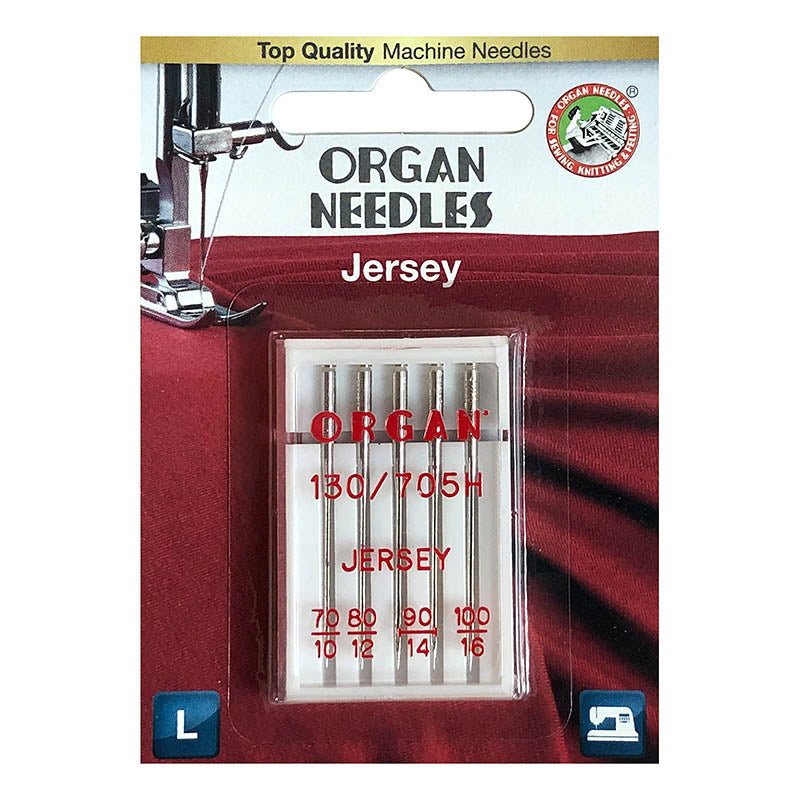 Organ Jerseynadel Stärke 70-100/ System 130/705H/ 5 Nadeln