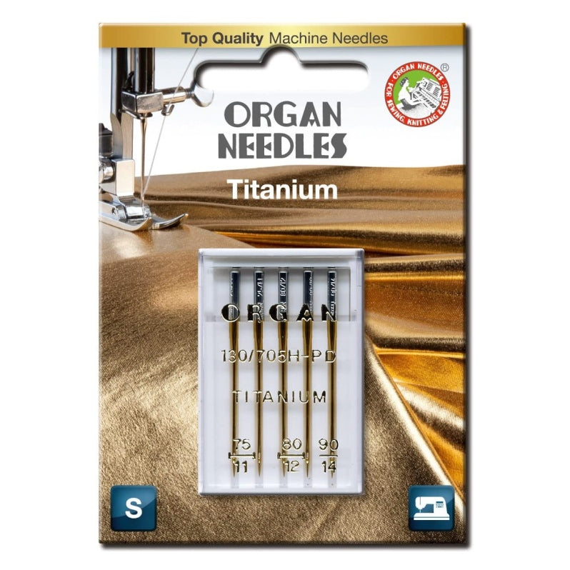 Organ Titanium-Nadel Stärke 75-90/ System 130/705H-PD/ 5 Nadeln