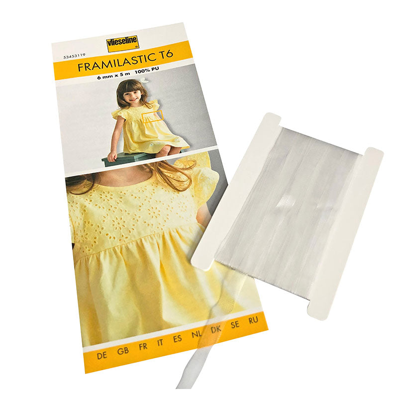Vlieseline Framilastic T6 (0,6 cm x 5 m/ transparent)