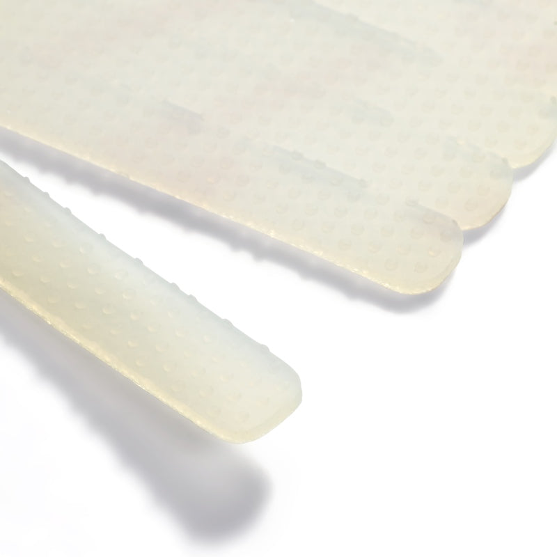 Prym Anti-Rutsch Streifen für Kleiderbügel (20 St. / 8 x 50 mm / Silikon / weiß)