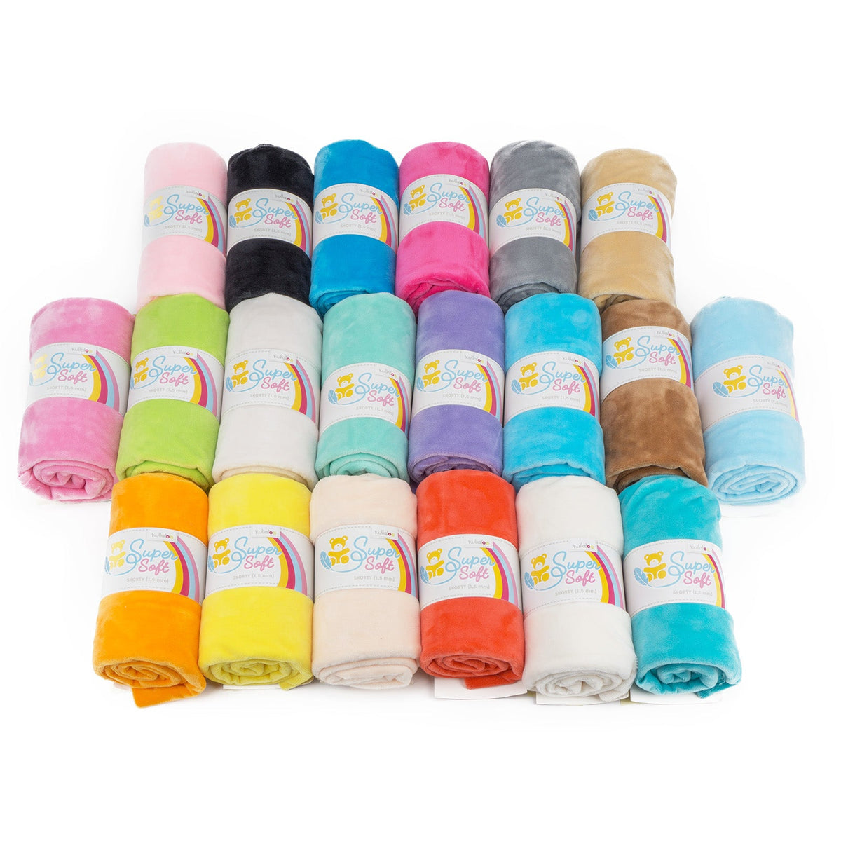 Kullaloo Plüsch Super Soft SHORTY (0,75 m x 1 m)