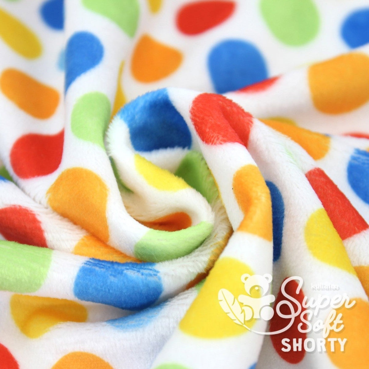 Kullaloo SuperSoft Plüsch SHORTY Prints (multi 0,75 m x 1 m)