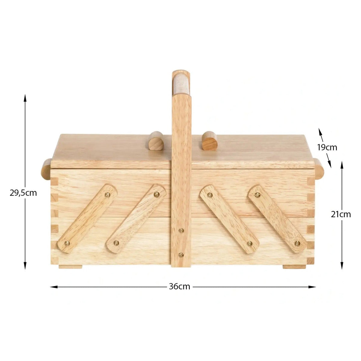 Prym Nähkasten Holz S (hell)