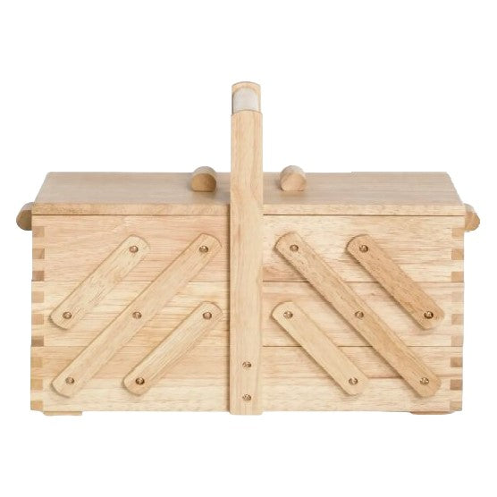 Prym Nähkasten Holz L (hell)