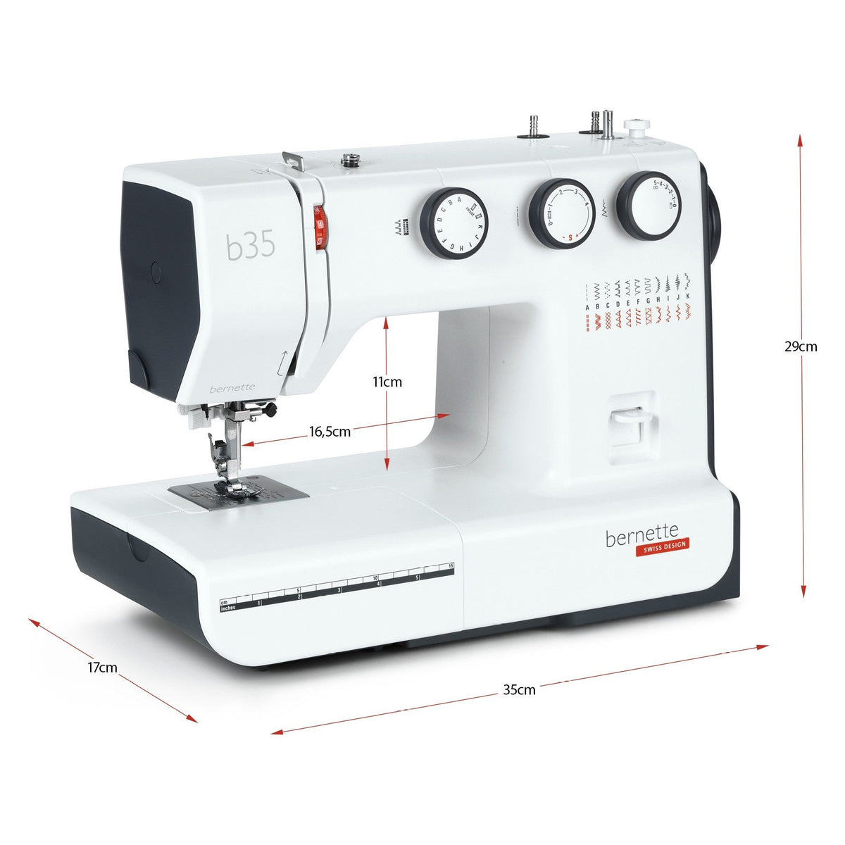 Bernette 35 mechanische Nutzstich Nähmaschine