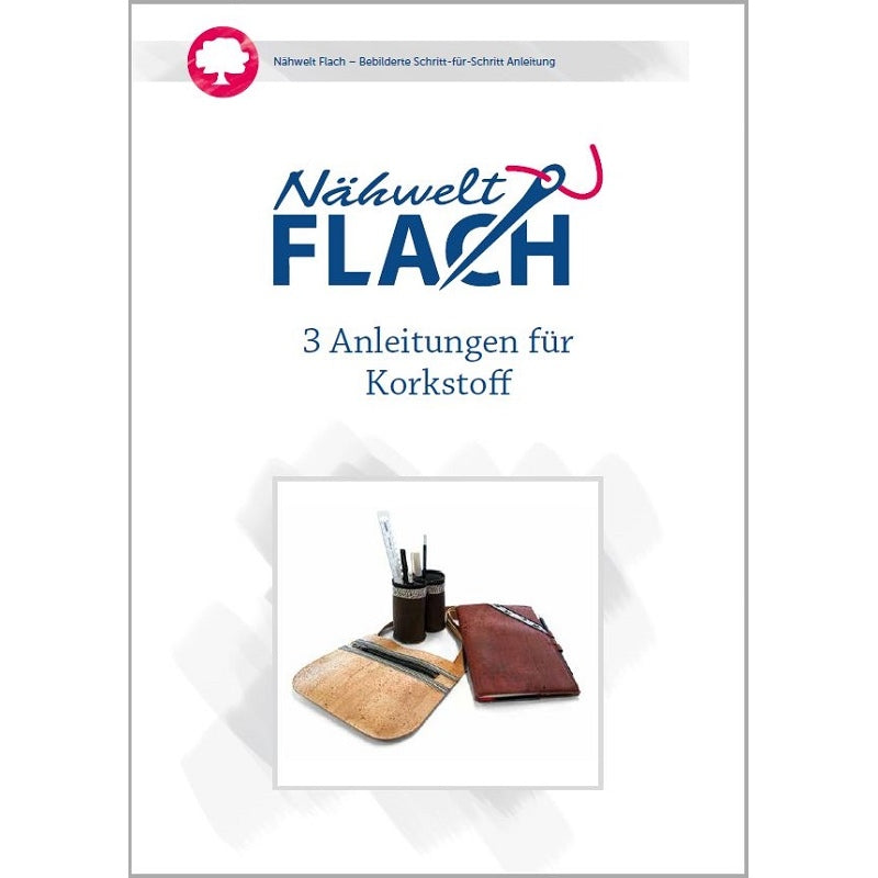 "Korkstoff - kleine Utensilien" Nähwelt Flach Download Anleitung