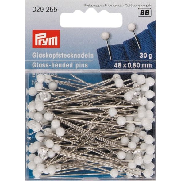 Prym Glaskopfnadeln (0,80 x 48 mm/ 30 g)