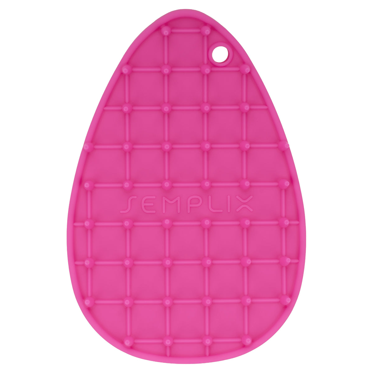 Semplix Mini Bügeleisenablage Silikon (10,5 x 15,5 cm / pink)
