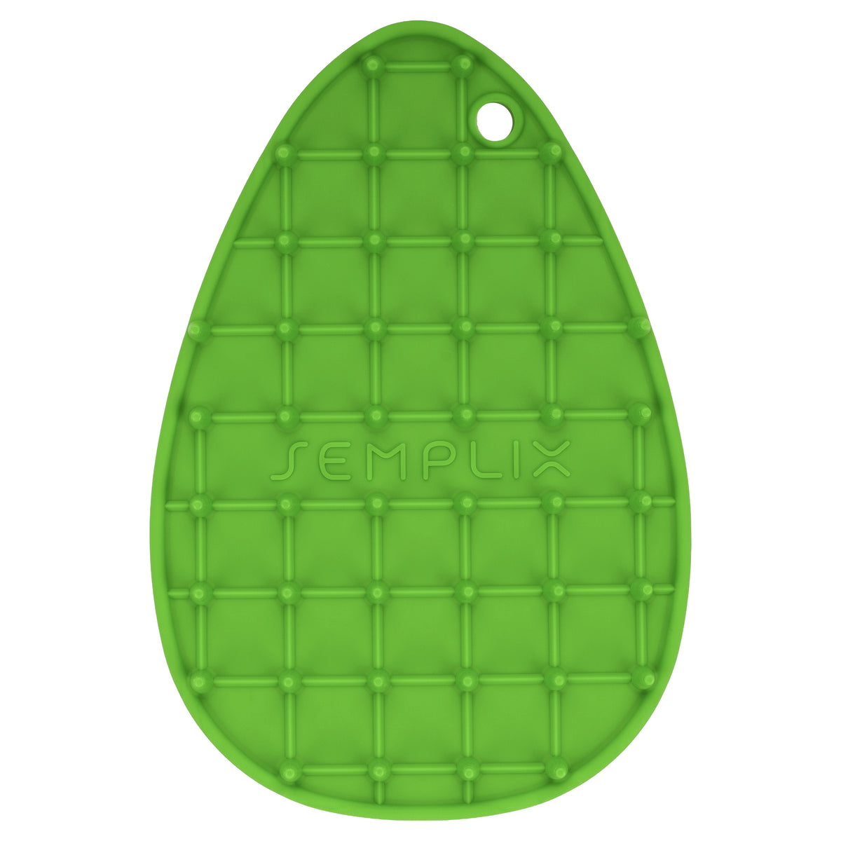 Semplix Mini Bügeleisenablage Silikon (10,5 x 15,5 cm / grün)