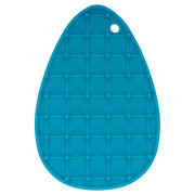 Semplix Mini Bügeleisenablage Silikon (10,5 x 15,5 cm / türkis)