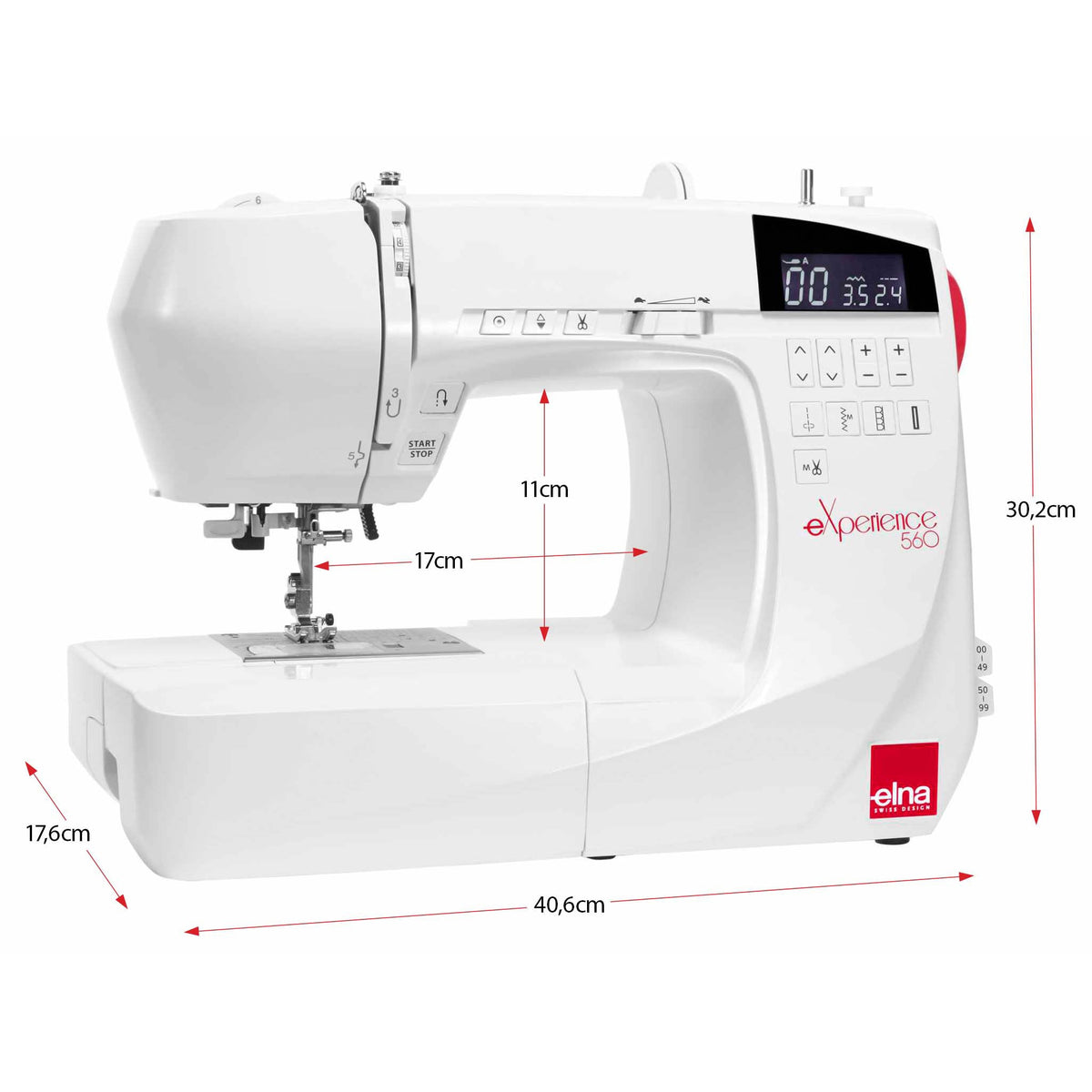 Elna eXperience 560 Näh-und Quiltmaschine