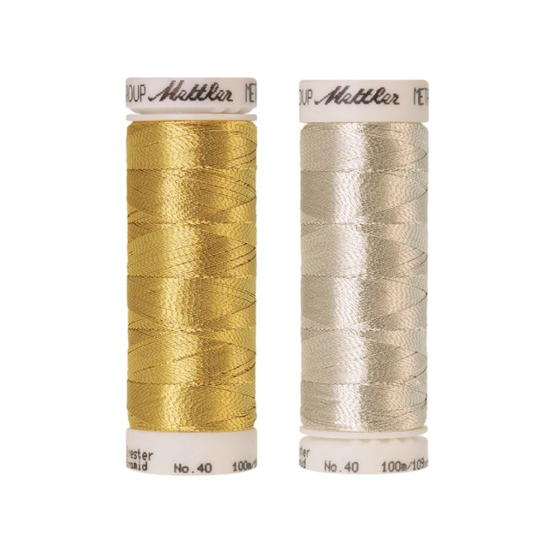 Amann Mettler Metallic No.40/ 600 m Stickgarn
