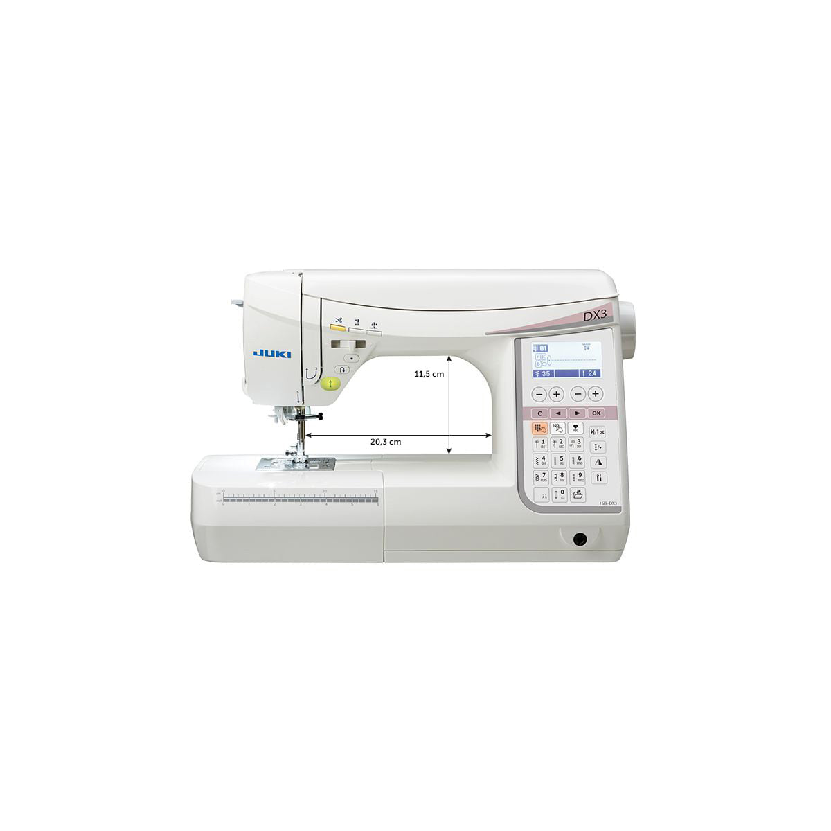 Juki HZL-DX3 Computer Nähmaschine