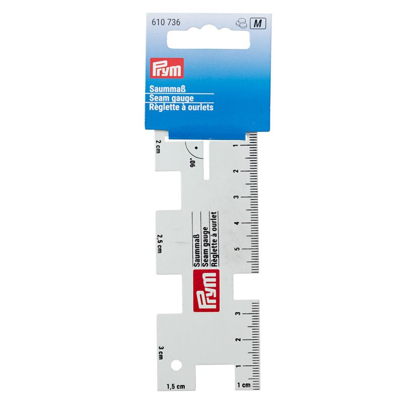 Prym Saummaß Metall (40 x 104 mm/ silberfarbig)