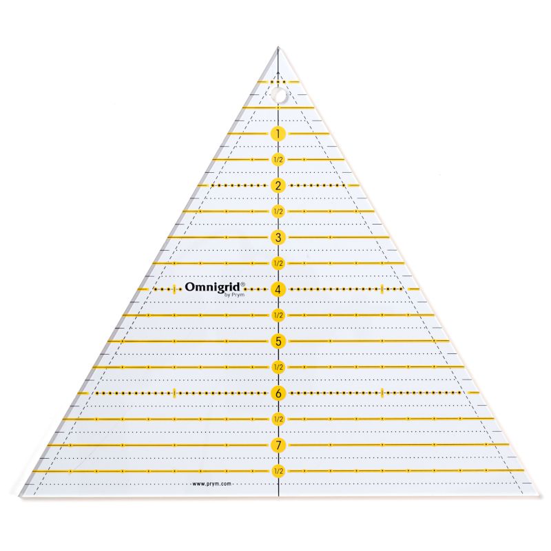 Prym Omnigrid Patchwork-Lineal Multi Dreieck (60°/ 8 inch)