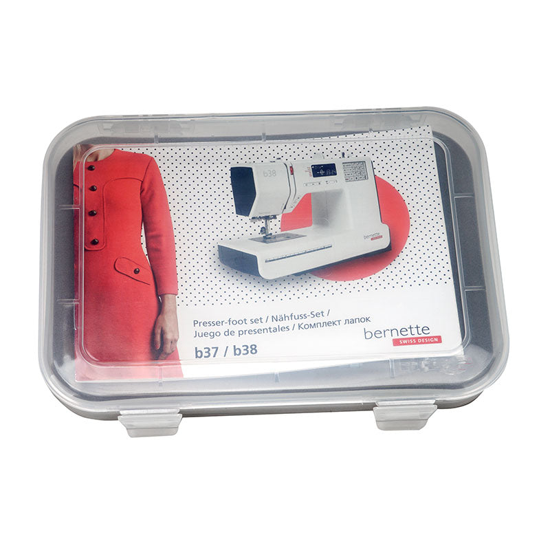 Bernette Nähmaschinen Nähfuß-Set 10-teilig (b37/ b38)