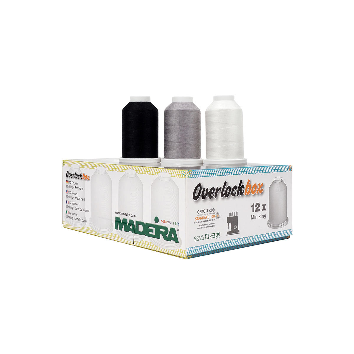 Madeira Aerolock+Aeroflock Overlockbox 12 Konen/1000m