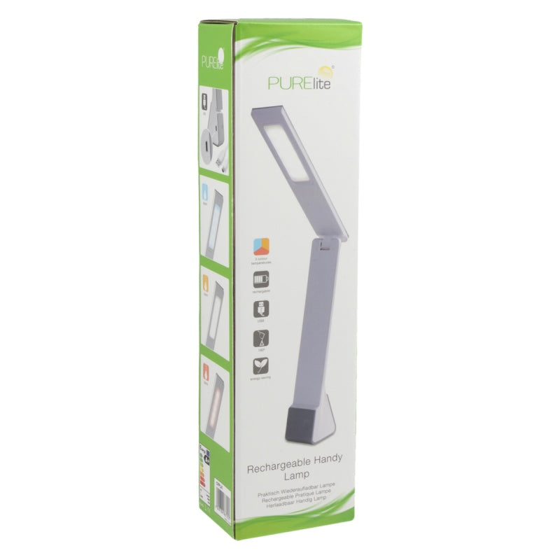 Purelite wiederaufladbare LED-Lampe (Tageslicht/ USB Aufladung)