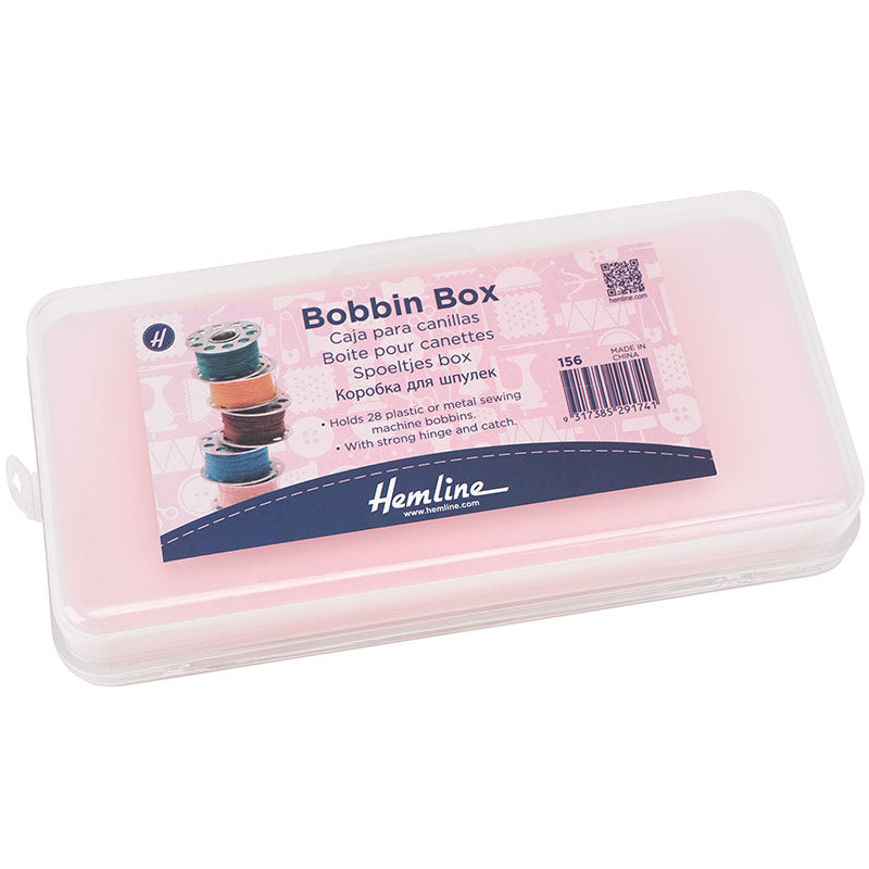 Hemline Spulenbox mit Einsatz (für 28 Spulen/ B28 x H9 x T2 cm)