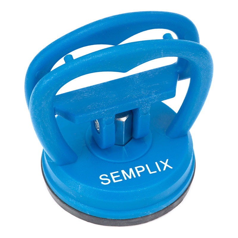 Semplix Linealgriff mit Saugnapf (blau)