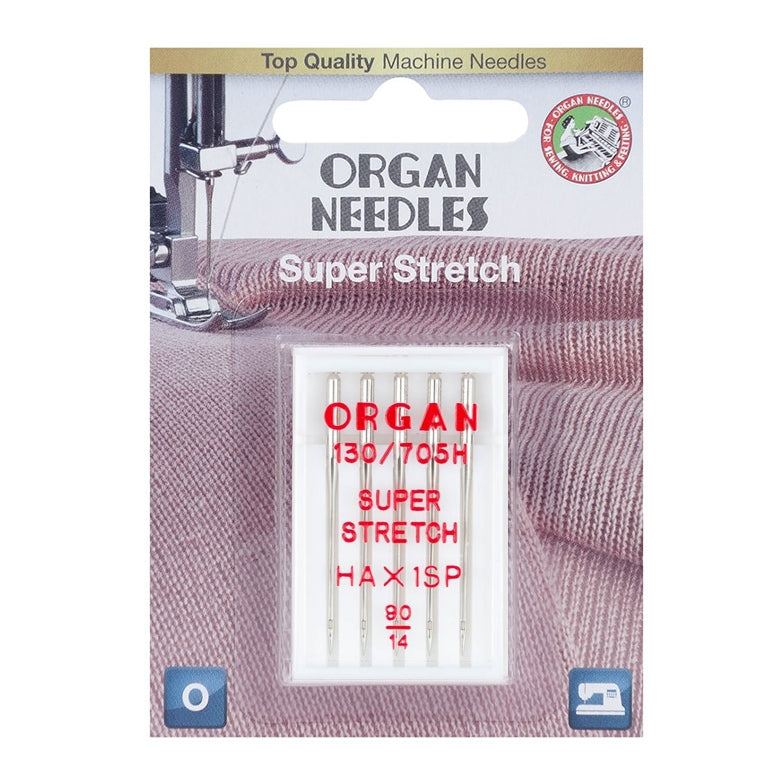 Organ Super Stretchnadel Stärke 90/ System 130/705H-SP/ 5 Nadeln