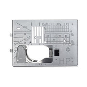 Janome Professionelle Geradstichnadelplatte HP (ohne Spulenkorbabdeckung)