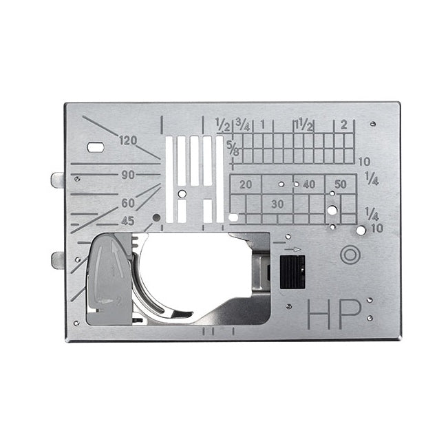 Janome Professionelle Geradstichnadelplatte HP (ohne Spulenkorbabdeckung)