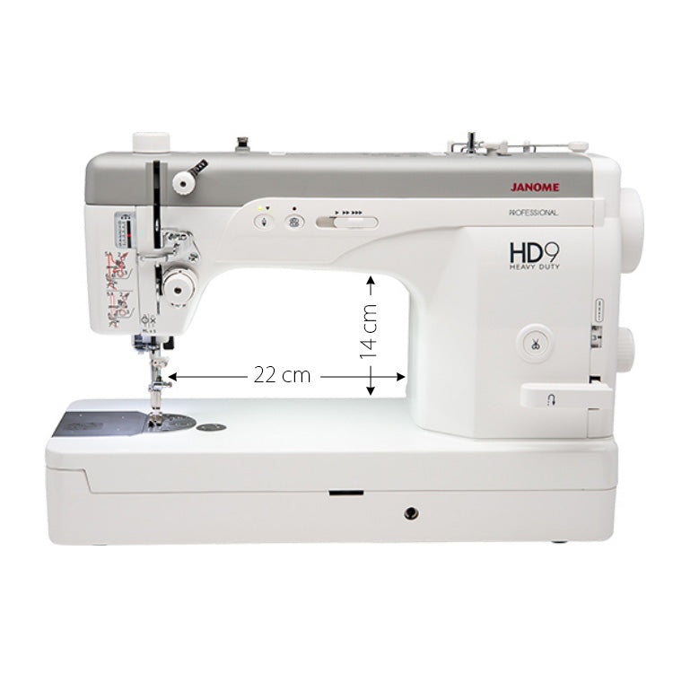 Janome HD9 V2 Schnellnäher Gebrauchtmodell