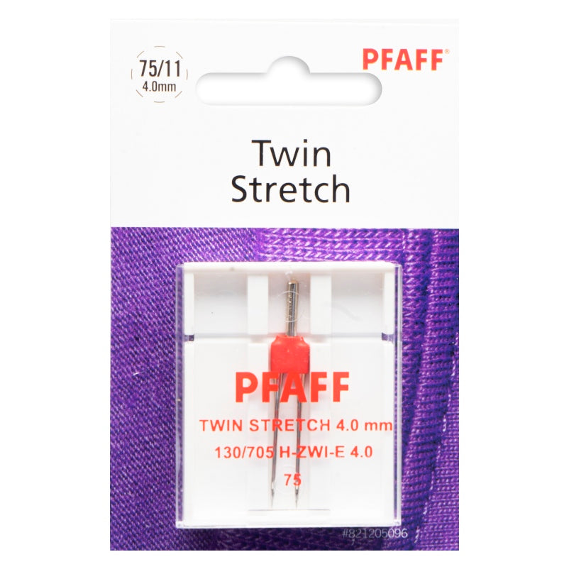 Pfaff Zwillingsnadel Stretch Stärke 75/ 4 mm/ System 130/ 705H-ZWI-E/ 1 Nadel