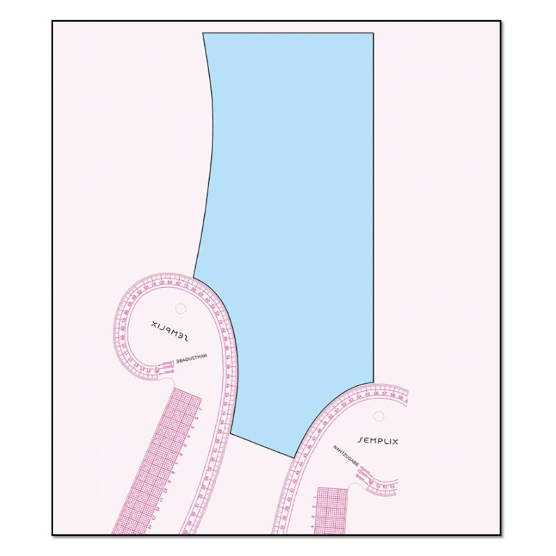 Semplix Kurvenlineal French Curve Ruler