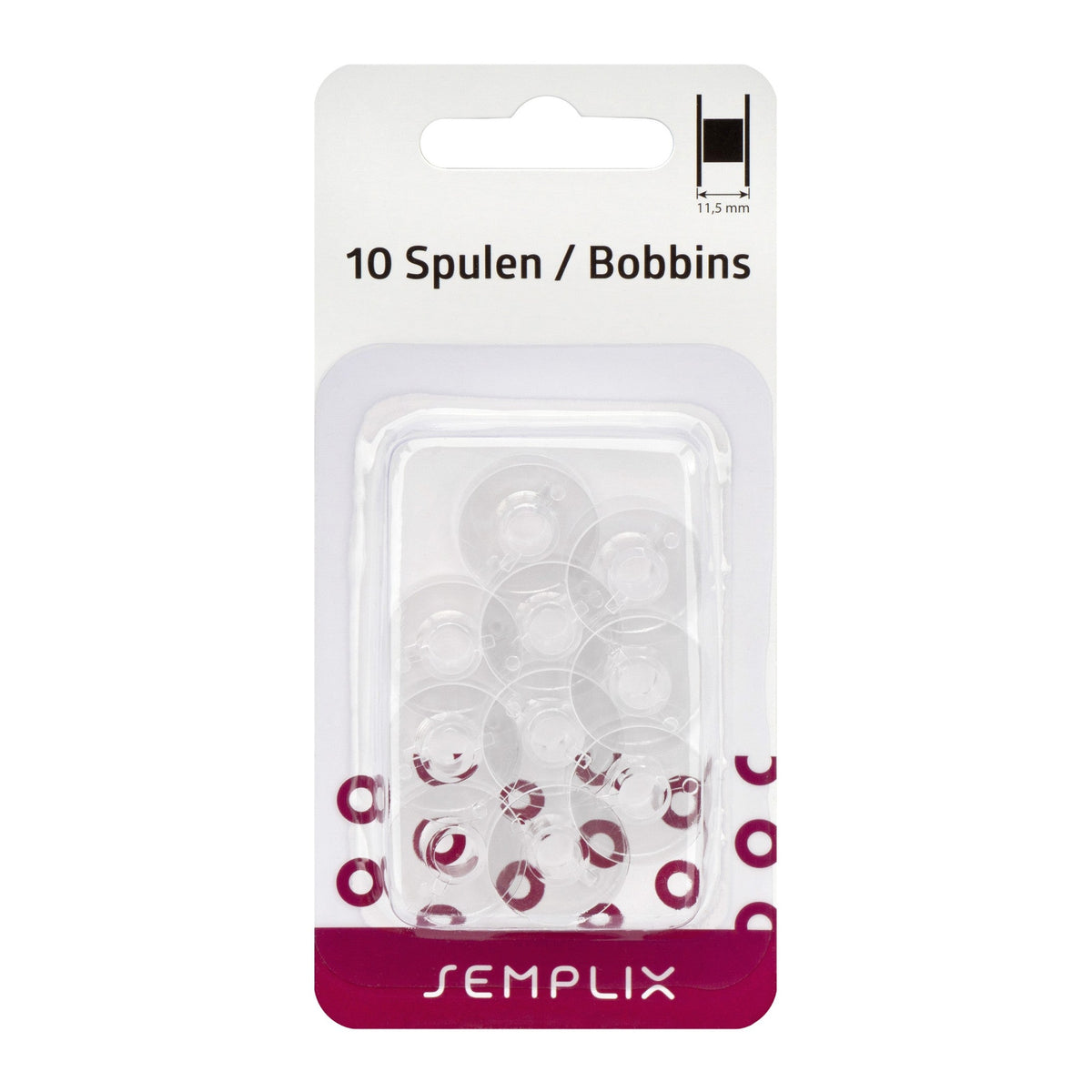 Semplix 10 Kunststoff Spulen CB (11,5 mm/ universal)
