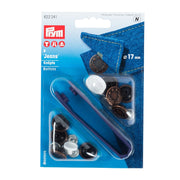 Prym Jeans-Knöpfe Lorbeerkranz (17 mm/ altkupfer/ 8 St.)