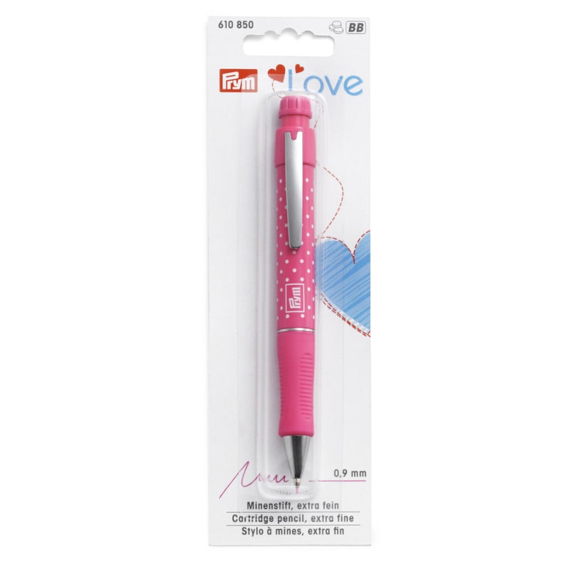 Prym Love Minenstift extra fein (0,9 mm/ pink/ 2 Minen)