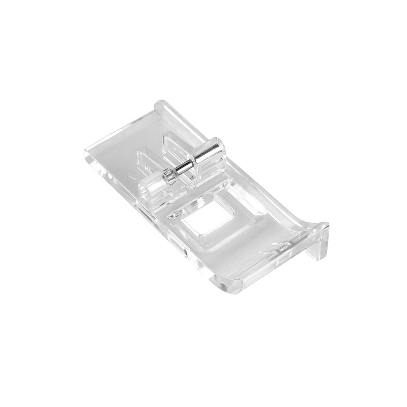 Janome/ Elna Bandeinfassfuß transparent m. Führung