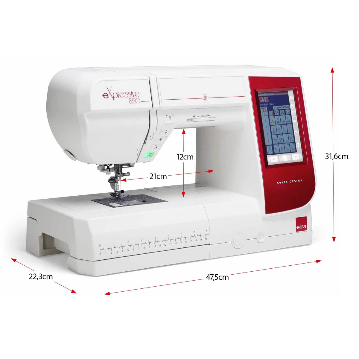 Elna eXpressive 850 Näh- und Stickmaschine