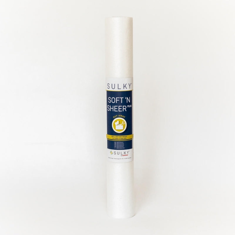 SULKY SOFT´N SHEER Plus Stabilisator zum Ausschneiden (50 cm x 5 m/weiß)